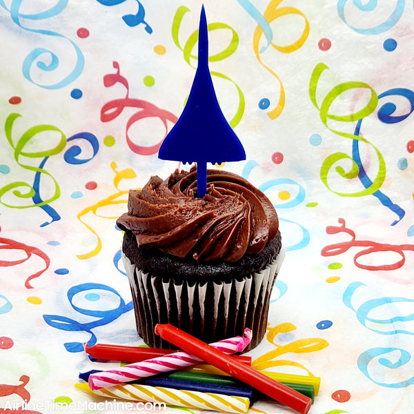 Airplane Set-of-6 Cake Decorations