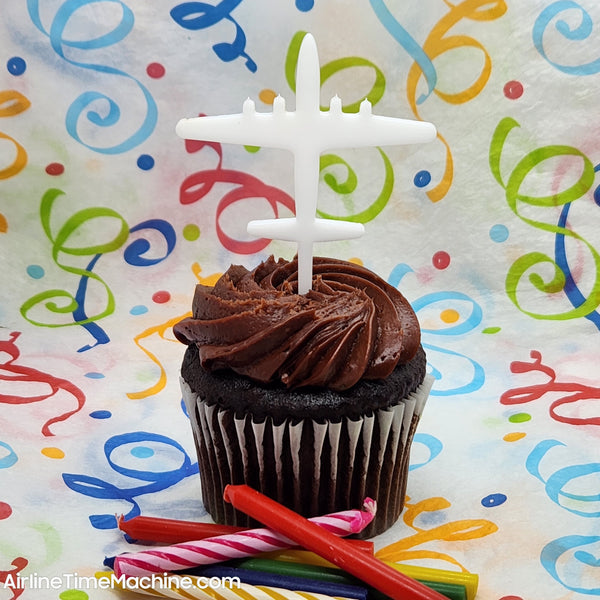 Airplane Set-of-6 Cake Decorations