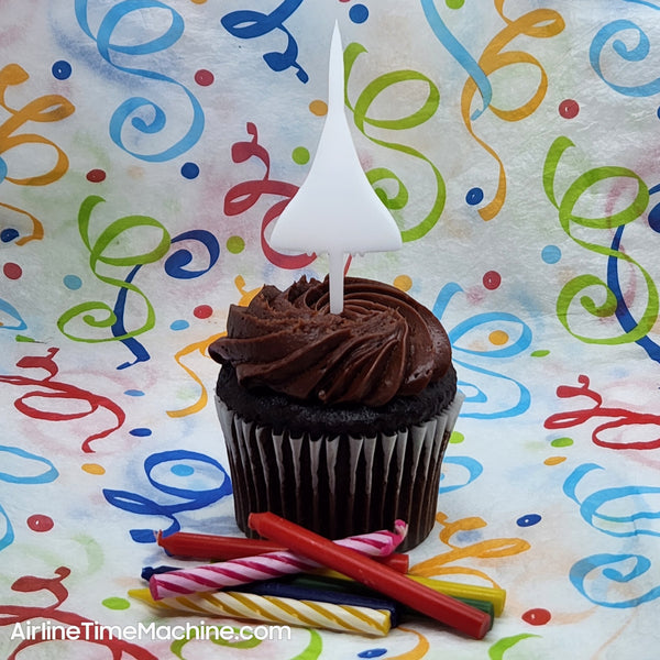 Airplane Set-of-6 Cake Decorations