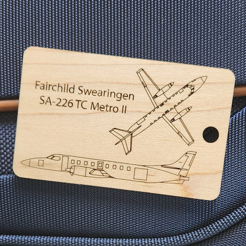 Image of maple airliner tag