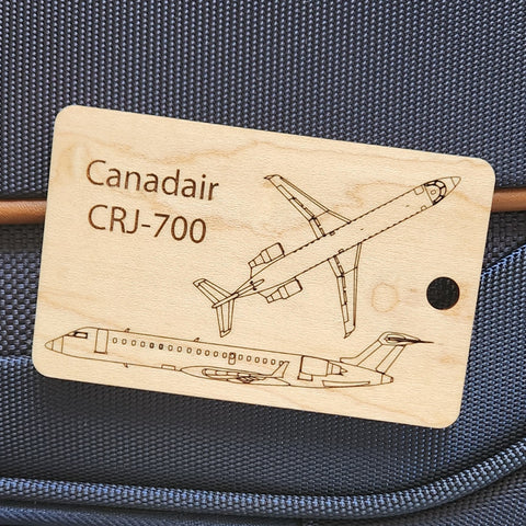 Image of maple airliner tag