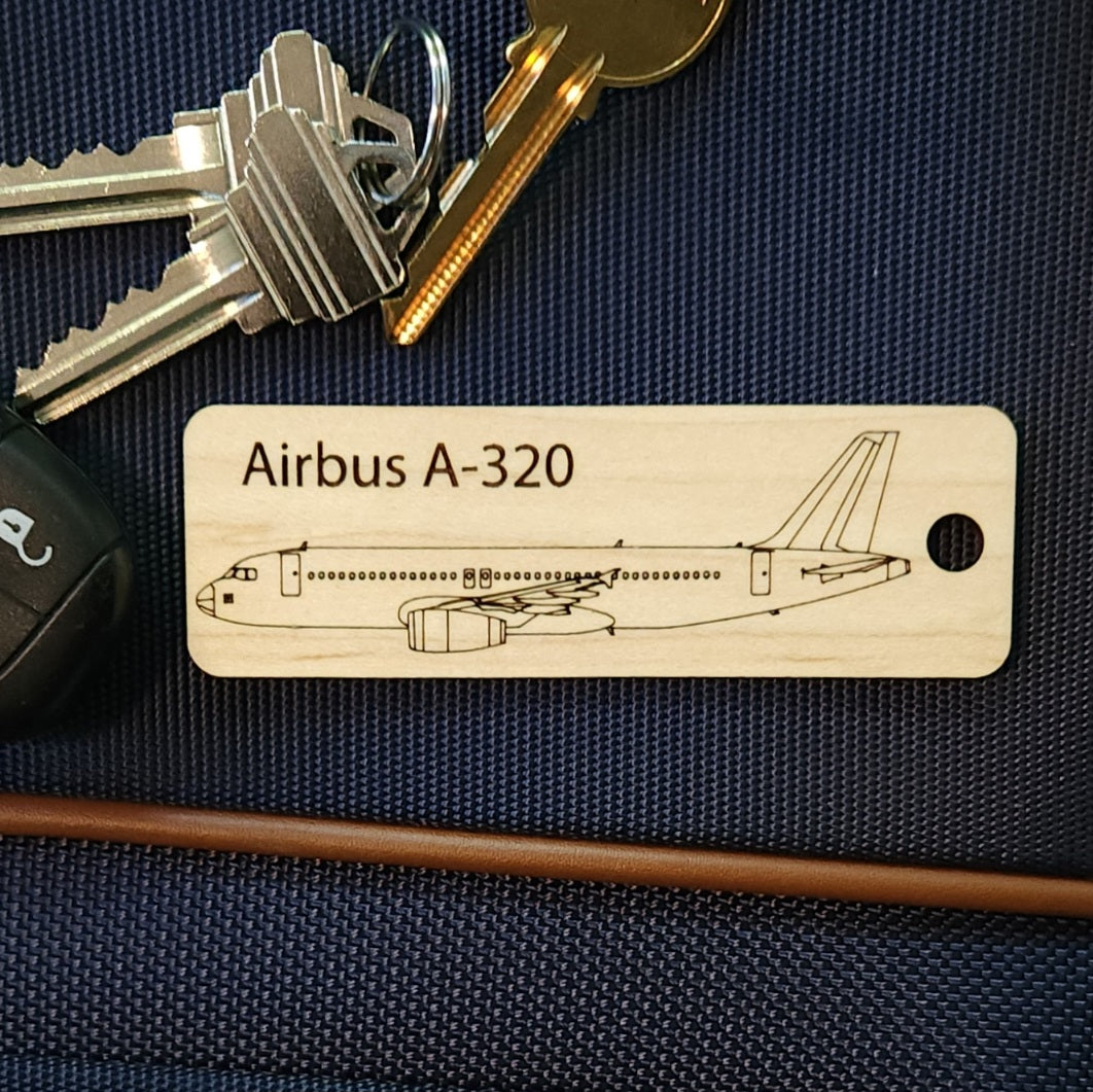 Image of wood airliner tag
