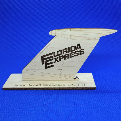 Florida Express BAC 1-11 tail panel front