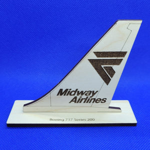 Midway Airlines 737 Tail 1