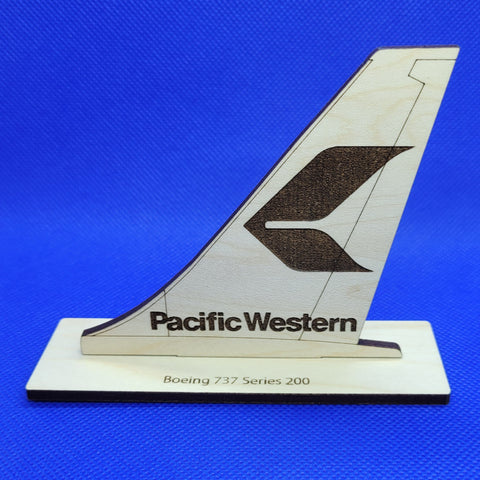 Pacific Western Airlines 737 Tail 1